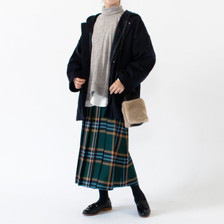 身長:162cm(L.GREY) 身長:162cm(L.GREY)