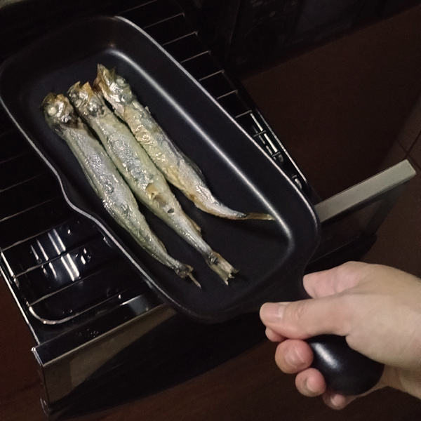 子持ちししゃももカリッとジューシーに焼いたり