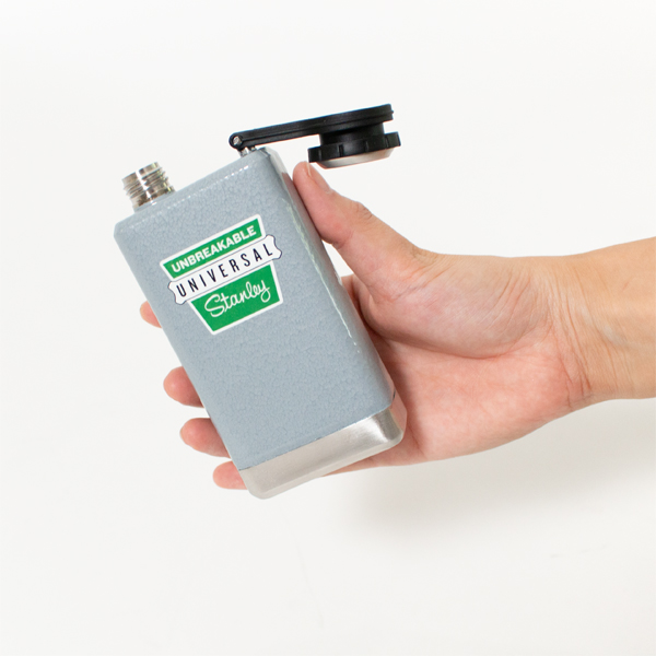 マイルストーン フラスコ(0.14L ハンマートーンシルバー) マイルストーン フラスコ(0.14L ハンマートーンシルバー)