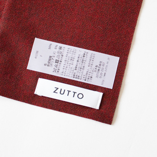 ★☆新品未使用タグつき　moon for zutto マフラー☆★ バランサーキュラー ループショートマフラー／ZUTTO（ズット）｜愛着を