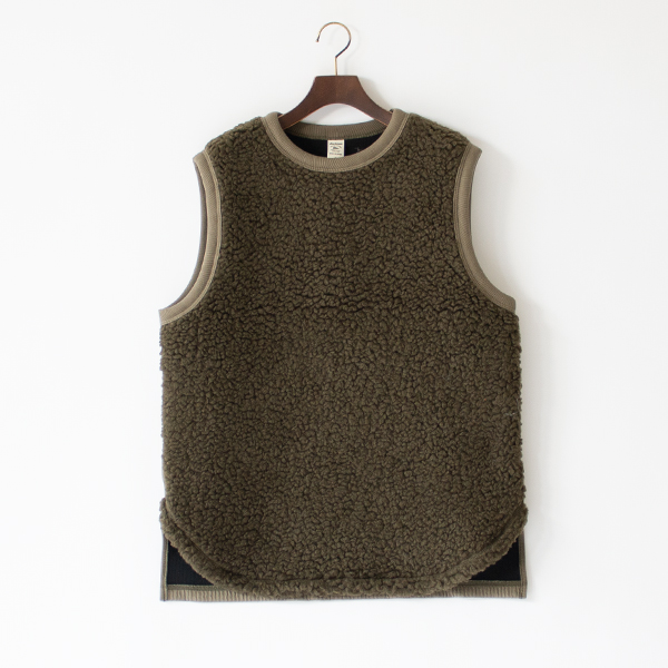 ユニセックス ボアベスト BOA CATCHER VEST（Khaki/S）