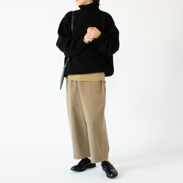 インナー使いにも(身長162cm、MUSTARD)