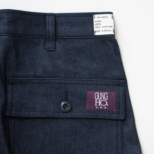 4POCKET FATIGUE TROUSER／GUNG HO / Shop ZUTTO for the long lasting