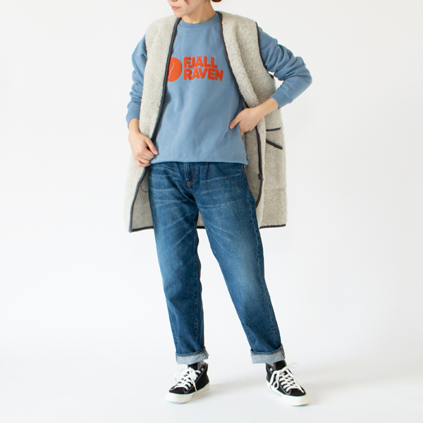 身長：162cm(DAWN BLUE M)