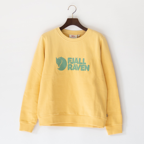 FJALLRAVEN ロゴスウェット(YELLOW)