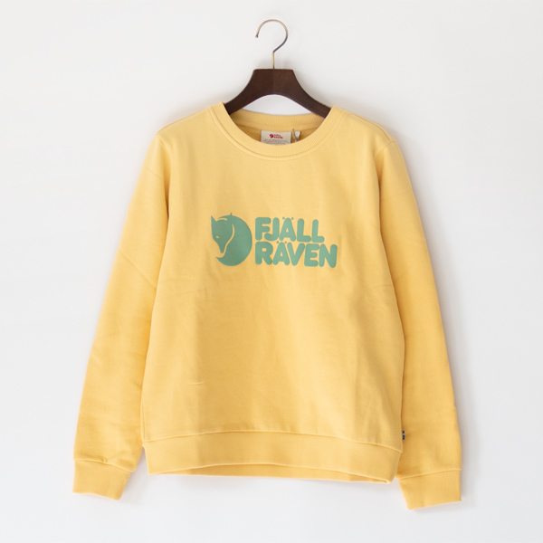 FJALLRAVEN ロゴスウェット(YELLOW)