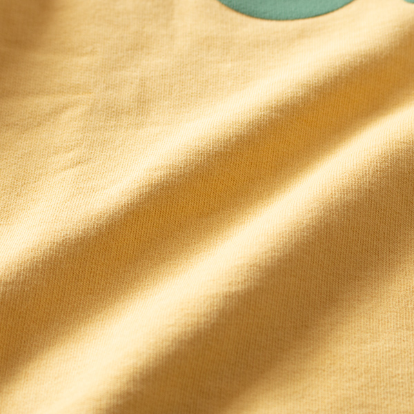 オーガニックコットンの気持ちいい素材(YELLOW M)