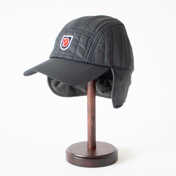 キルティングラットキャップ(BLACK)