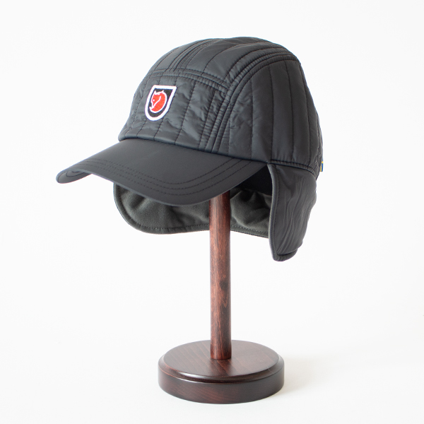 キルティングラットキャップ(BLACK)