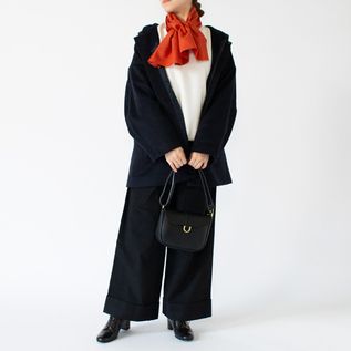 身長162cm・BLACK