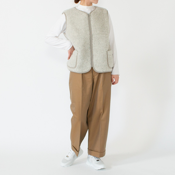 身長：162cm(LIGHT GREY)
