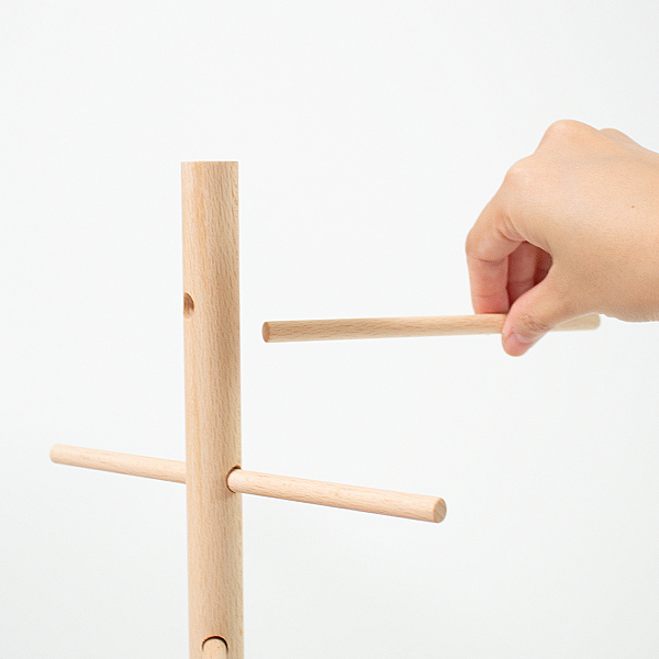 棒を通すだけの簡単ツリー