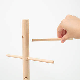 棒を通すだけの簡単ツリー 棒を通すだけの簡単ツリー