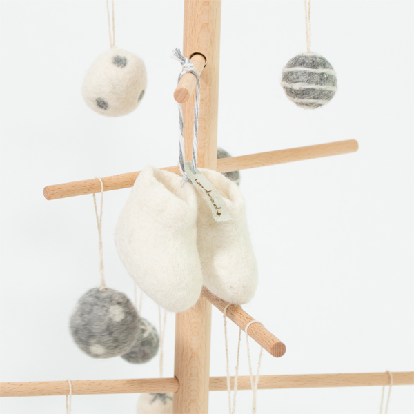 フェルトクリスマスツリーセット	GREY