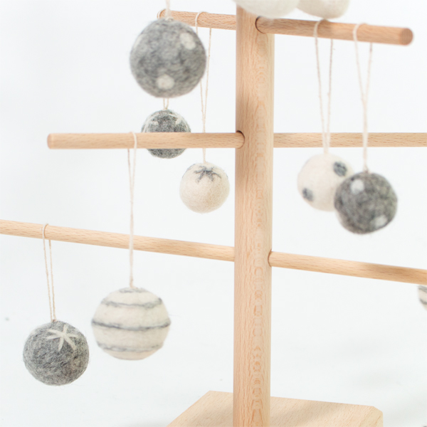 フェルトクリスマスツリーセット	GREY
