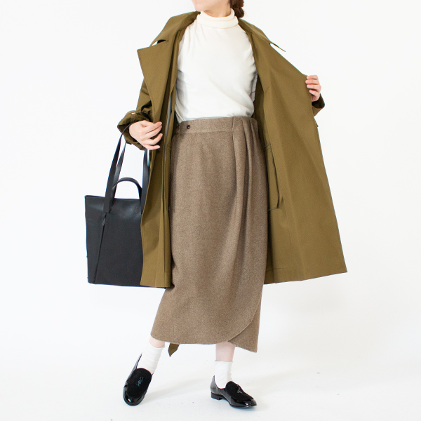 身長162cm(カーキ)