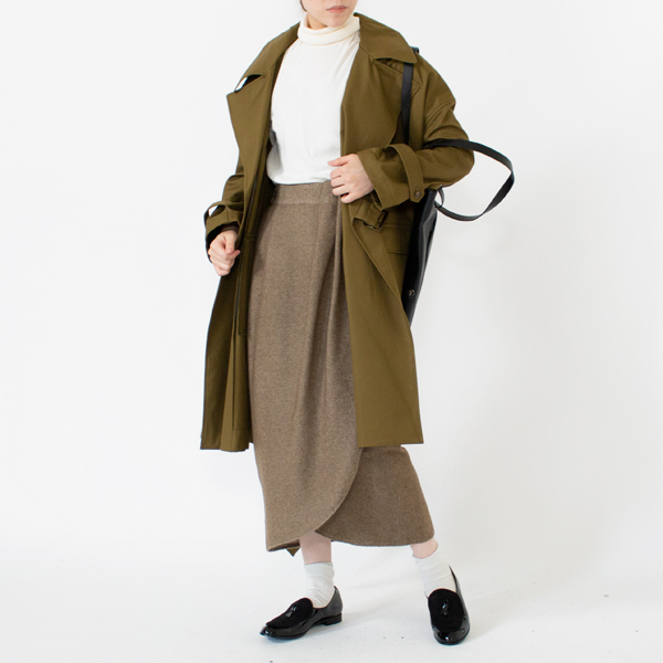 身長162cm(カーキ)