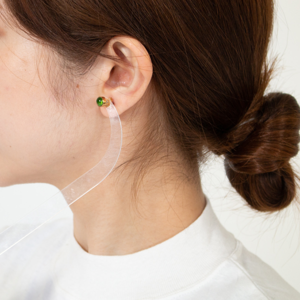 スタッズピアス umbo(GREEN) スタッズピアス umbo(GREEN)