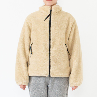 フリースジャケットショートレングス	Natural（身長162cm）