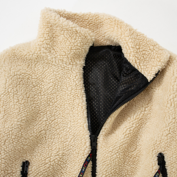 フリースジャケットショートレングス Natural フリースジャケットショートレングス Natural