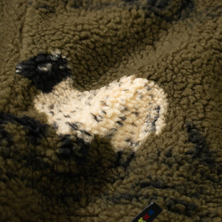 SCENTOF ファーフーディー カーキ フリーサイズ SCENTOF ファー