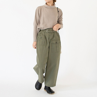 身長162cm(FLAX BEIGE) 身長162cm(FLAX BEIGE)