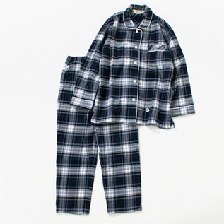 PAJAMAS PIPING CHECK UNISEX