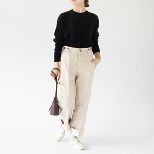 ユニセックス TRADITIONAL WORKER TROUSERS ワークパンツ BEIGE／LE