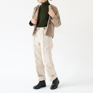パンツ Le Sans PareilSPC TRADITIONAL WORK PANTS UNISEX TRADITIONAL WORKER TROUSERS BEIGE／LE TRAVAILLEUR GALLICE
