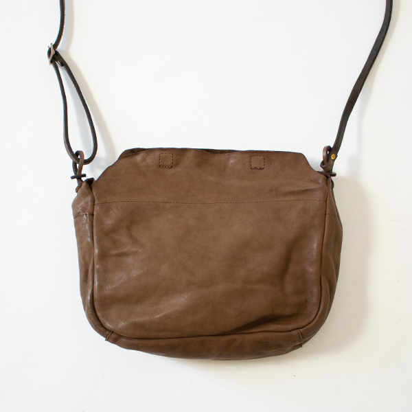 レザーショルダーバッグ JASU(OLIVE)