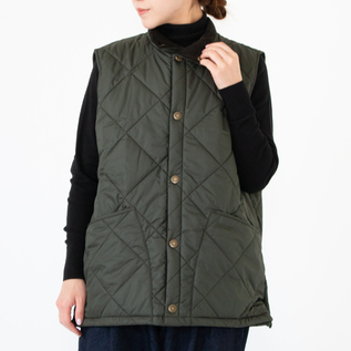 ユニセックスキルティングベスト LIDDESDALE GILET／BARBOUR（バブアー