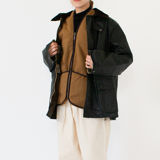 Barbourのジャケットのインナーとして Barbourのジャケットのインナーとして