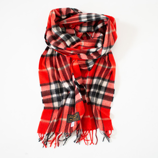 ジョシュアエリスCASHMERE CHECK STOLE Joshua Ellis（ジョシュアエリス）の「【Joshua Ellis