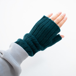 カシミヤリブリストウォーマー／WILLIAM BRUNTON（ウィリアム