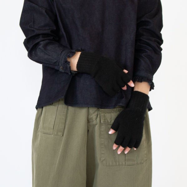 女性着用時(BLACK)