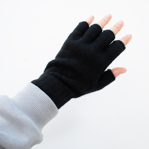 女性着用時(BLACK)