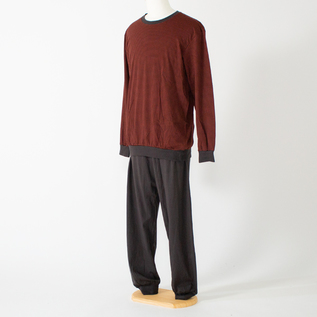 コンフォートナイトウエア(メンズパジャマ)(TERRACOTTA BROWN) コンフォートナイトウエア(メンズパジャマ)(TERRACOTTA BROWN)