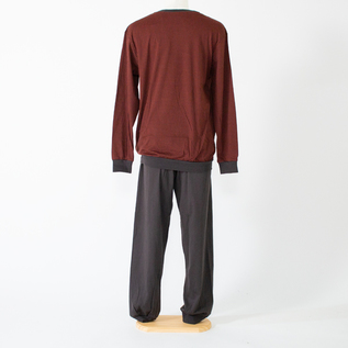 コンフォートナイトウエア(メンズパジャマ)(TERRACOTTA BROWN) コンフォートナイトウエア(メンズパジャマ)(TERRACOTTA BROWN)