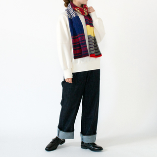 ダイヤモンドニットマフラー／HIKARU NOGUCHI（ヒカルノグチ）｜愛着を