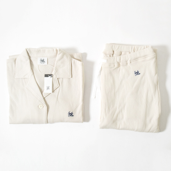 レディースパジャマ上下セット(LIGHT BEIGE)