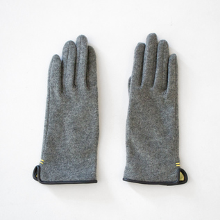 女性用カシミア・シルク手袋 GREY 女性用カシミア・シルク手袋 GREY