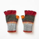 メンズ指なしニット手袋