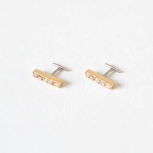 キャッチレスピアス ダイヤ GRACE GEMMA(イエローゴールド) キャッチレスピアス ダイヤ GRACE GEMMA(イエローゴールド)