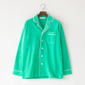 ユニセックス ミニパイルパジャマ MINT GREEN