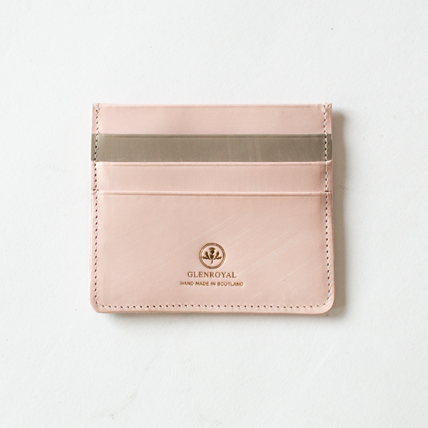 カードケース SLIM CARD CASE WITH NOTE(PETAL PINKxTAUPE)