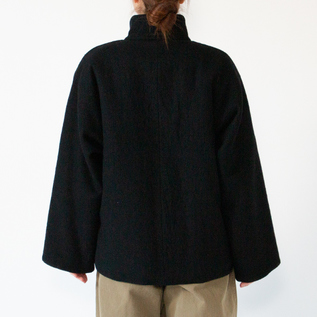 縮絨ウール 裏ボア付ジャケット／Vlas Blomme（ヴラスブラム）｜愛着を