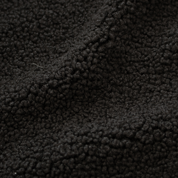 身頃の内側はボアが付いています(BLACK)