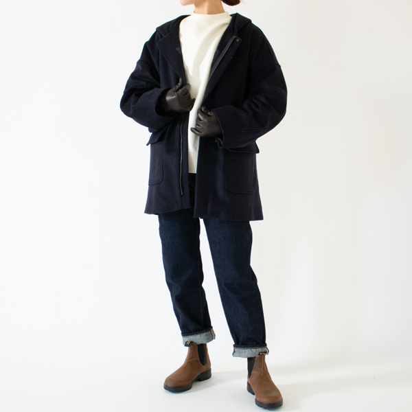 ラムスキングローブ BROWN（女性用手袋）