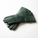 ラムスキングローブ　BOTTLE GREEN（女性用手袋）