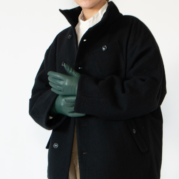 ラムスキングローブ　BOTTLE GREEN（女性用手袋）